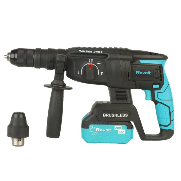 Перфоратор акумуляторний Revolt RH 20/26-2 DFR(M1 series)
