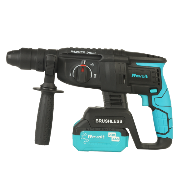 Перфоратор акумуляторний Revolt RH 20/26-2 DFR(M1 series)