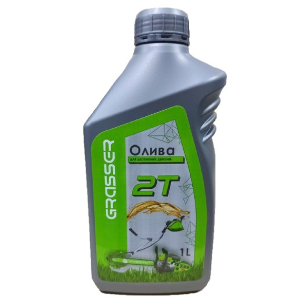 Олива Grasser для двотактних бензинових двигунів 2Т (1л)