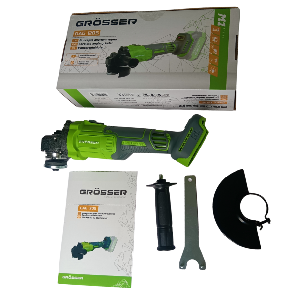 Акумуляторна болгарка  Grosser GAG 120S(каркас)