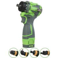 Шуруповерт акумуляторний Grosser GCD 16/55 PRO Multi