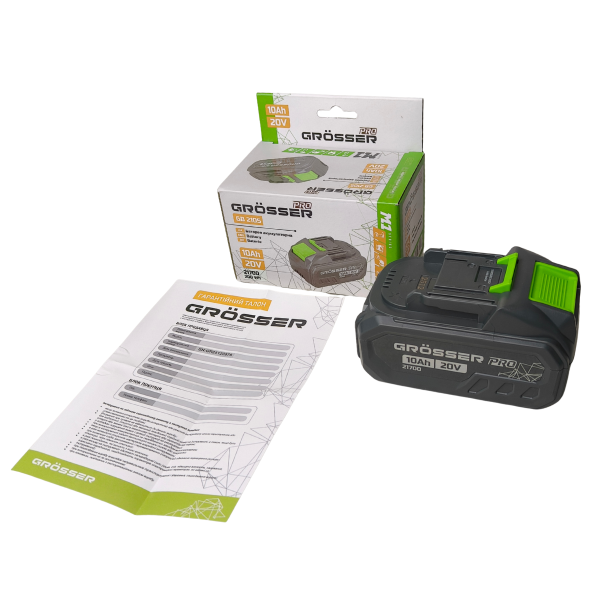 Акумуляторна батарея Grosser 10А GB 210S PRO