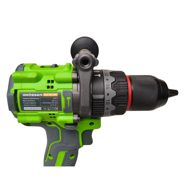 Шуруповерт акумуляторний Grosser GCD 161KBT