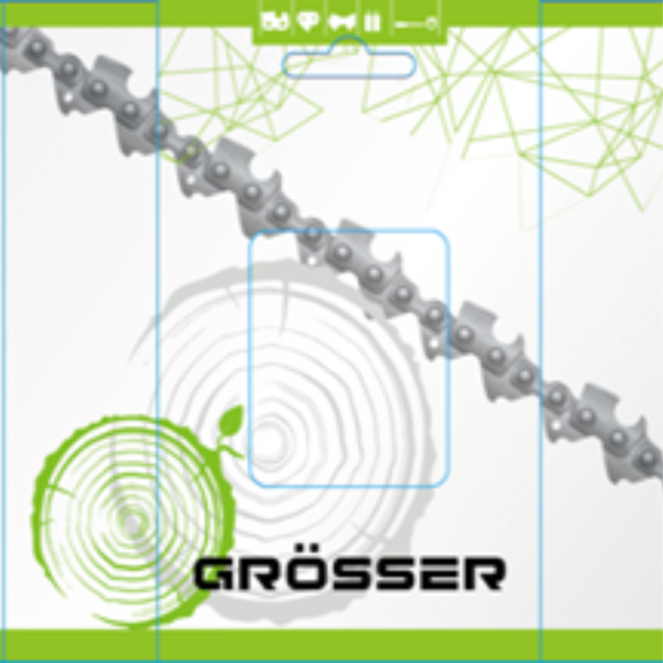 Ланцюг пильний Grosser 8" 1/4 46T