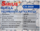 Бензопила Sirius CS-3850 3