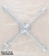 Ключ баллонный крестовой усиленный Mastertool (73-0313) 0