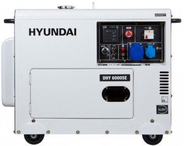 Генератор дизельный HYUNDAI DHY 6000SE-3