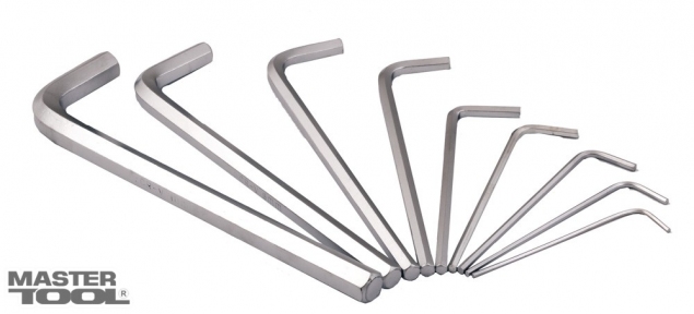 Ключ шестигранный Mastertool (75-0002)