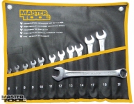 Ключи рожково-накидные набор Mastertool (72-0115)